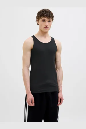 JACK & JONES Camiseta De Tirantes Liso Cuello Redondo