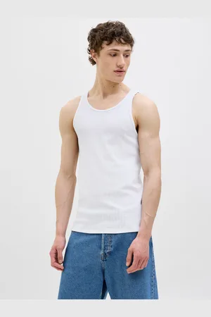 JACK & JONES Camiseta De Tirantes Liso Cuello Redondo