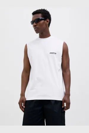 JACK & JONES Camiseta De Tirantes Estampado Cuello Redondo
