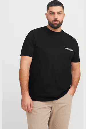 JACK & JONES Plus Size Camiseta Impresión Posterior