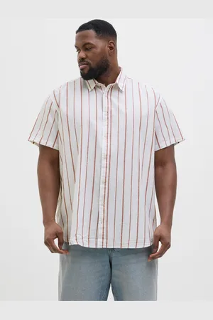 JACK & JONES Plus Size Camisa Corte Relaxed