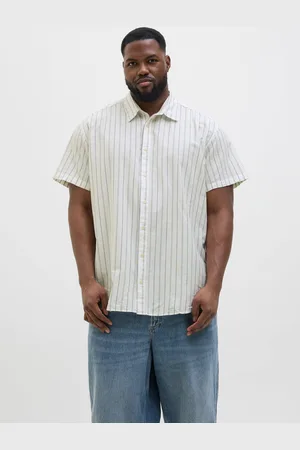 JACK & JONES Plus Size Camisa Corte Relaxed