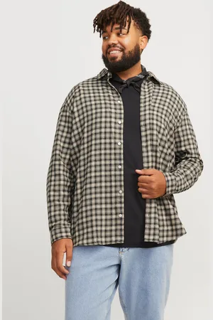 JACK & JONES Plus Size Camisa Corte Comfort