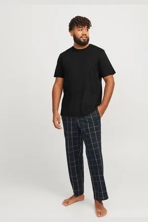 JACK & JONES Plus Size Paquete De 2 Pijama