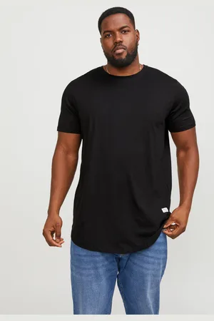 JACK & JONES Plus Size Camiseta Liso