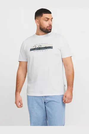 JACK & JONES Plus Size Camiseta Logotipo