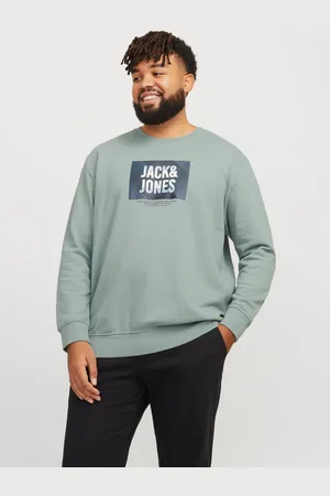 JACK & JONES Plus Size Sudadera Logotipo