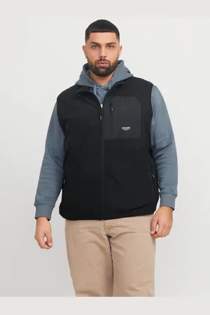JACK & JONES Plus Size Chaleco De Polar