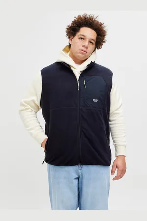 JACK & JONES Plus Size Chaleco De Polar