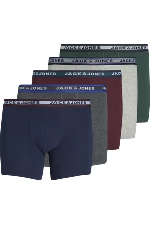 JACK & JONES Plus Size Paquete De 5 Boxers