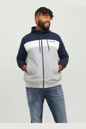 JACK & JONES Plus Size Chaqueta Bomber