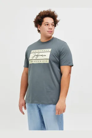 JACK & JONES Plus Size Camiseta Logotipo