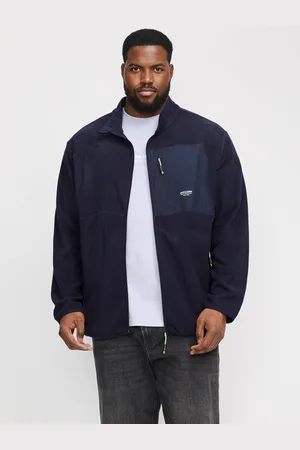 JACK & JONES Plus Size Chaqueta De Tela Polar