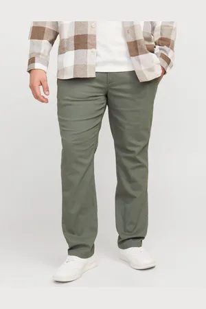 JACK & JONES Plus Size Pantalones De Ajuste Relajado Corte Relaxed