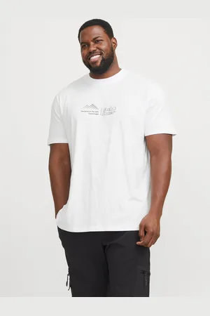 JACK & JONES Plus Size Camiseta Logotipo