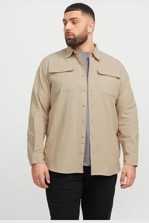 JACK & JONES Plus Size Sobrecamisa Corte Comfort