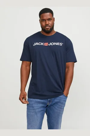 JACK & JONES Plus Size Camiseta Logotipo