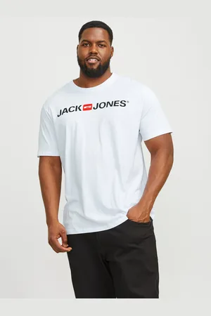 JACK & JONES Plus Size Camiseta Logotipo