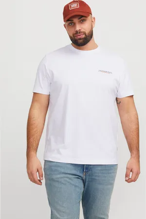 JACK & JONES Plus Size Camiseta Impresión Posterior