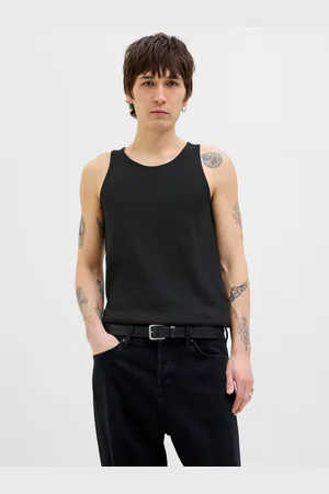 JACK & JONES Camiseta De Tirantes Liso Cuello Redondo