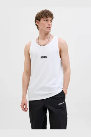 JACK & JONES Camiseta De Tirantes Logotipo Cuello Redondo
