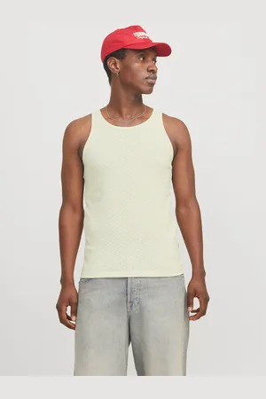 JACK & JONES Camiseta De Tirantes Liso Cuello Redondo