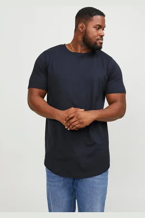 JACK & JONES Plus Size Camiseta Liso