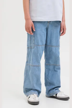JACK & JONES Jjialex Jjwade Akm 065 Jnr Vaqueros De Corte Baggy Junior