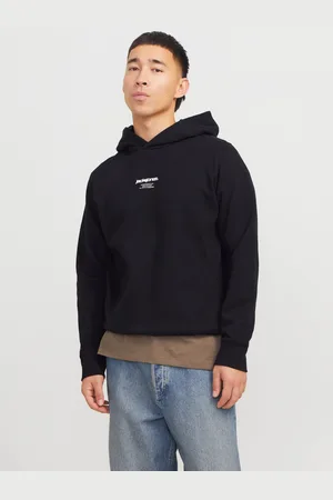 JACK & JONES Sudadera Con Capucha Impresión Posterior