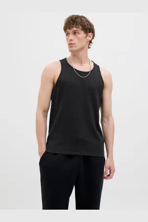 JACK & JONES Camiseta De Tirantes Liso Cuello Redondo