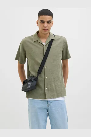 JACK & JONES Camisa Estilo Resort Corte Relaxed