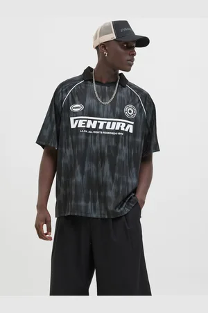 JACK & JONES Polo Estampado Cuello Italiano