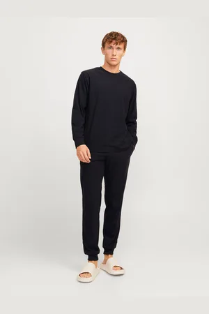 JACK & JONES Conjunto De Ropa De Descanso Liso Cuello Redondo