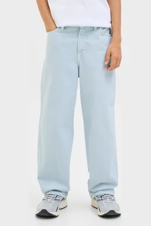 JACK & JONES Jjialex Jjoriginal Akm 052 Jnr Vaqueros De Corte Baggy Junior
