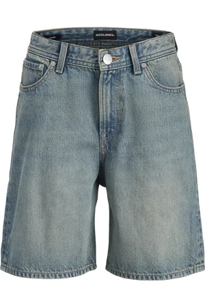 JACK & JONES Corte Loose Shorts Vaqueros Junior