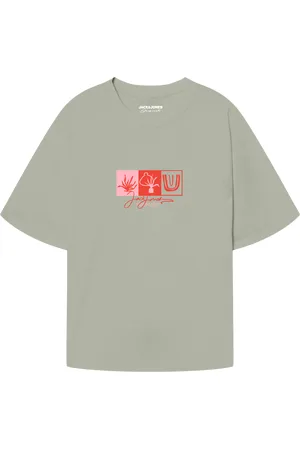 JACK & JONES Paquete De 3 Estampado Camiseta Junior