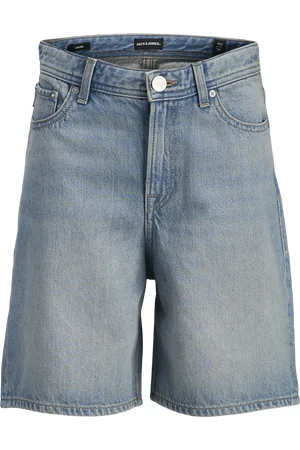 JACK & JONES Corte Loose Shorts Vaqueros Junior