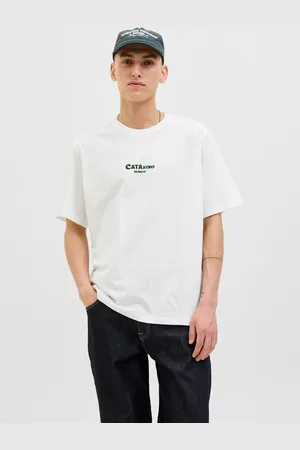 JACK & JONES Camiseta Impresión Posterior Cuello Redondo