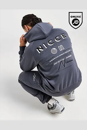 Nicce London Sudadera con capucha Multi Logo Script