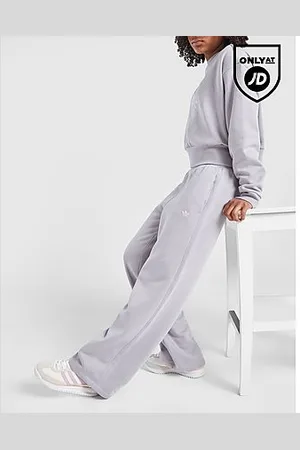 adidas Joggers Logo Wide Leg Girls