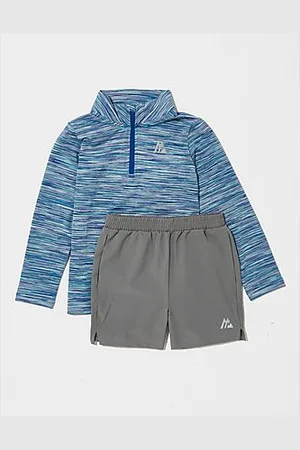 MONTIREX Conjunto Parte superior de Chándal/Pantalón Corto Trail 1/4 Zip Infantil