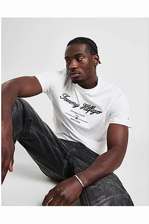 Tommy Hilfiger Camiseta Script Bordado