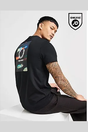 Fred Perry Camiseta Back Blur Graphic