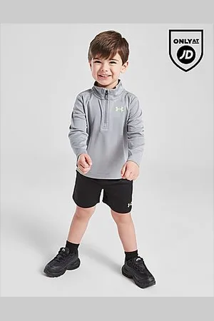 Under Armour Conjunto UA Tech Twist 1/4 Zip/Pantalón Corto para bebé