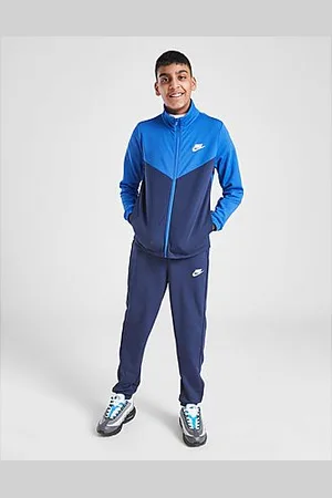 Nike Colour Block Poly Full-Zip Tracksuit Junior