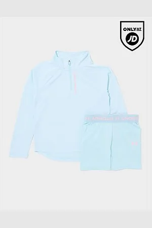 Under Armour Conjunto Camiseta Twist 1/4 Zip/Pantalón Corto Girls