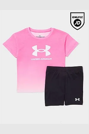 Under Armour Conjunto de camiseta/pantalón corto Lock Up Girls
