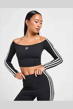 adidas Camiseta manga larga Adicolor Off Shoulder