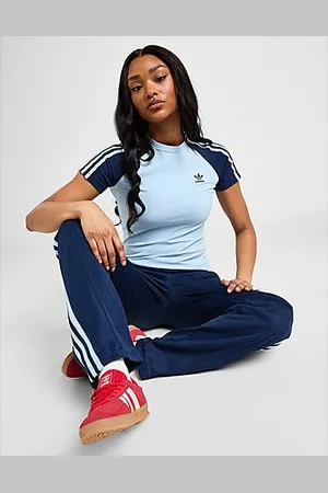 adidas Camiseta Adicolor Raglan Slim 3 bandas