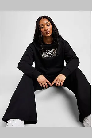 EA7 Sudadera Shine Logo Crew